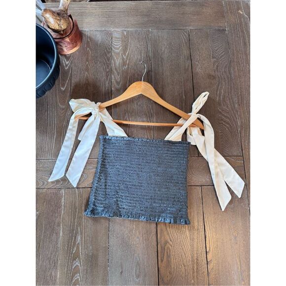 Koch Cece Top with Tie Shoulders Size Small - Picture 1 of 7